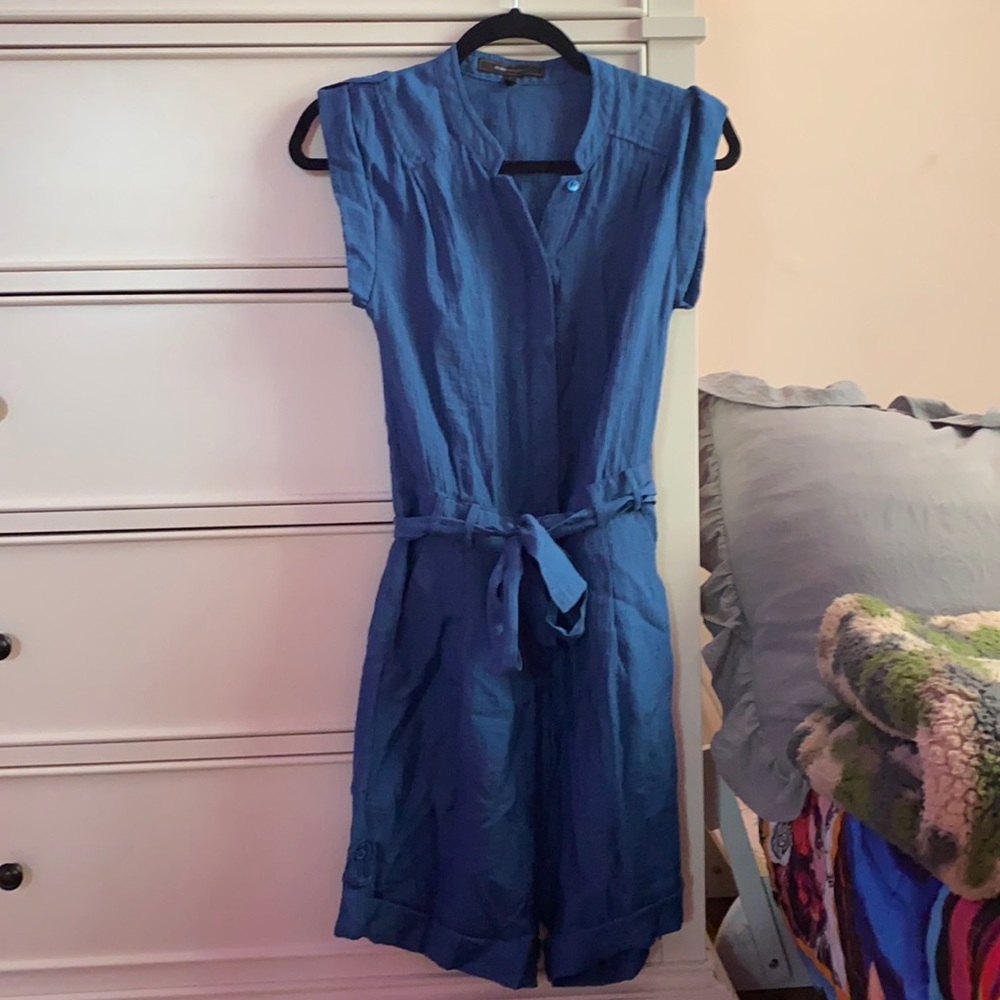 navy blue romper